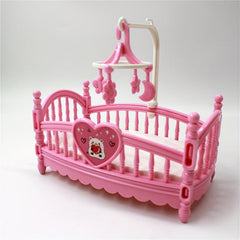 Doll Accessories Bed Family Toys Play House Decorations
