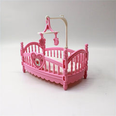 Doll Accessories Bed Family Toys Play House Decorations