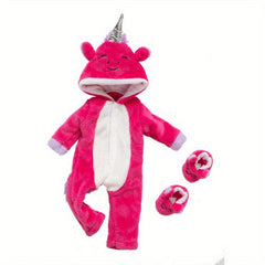 Plush Onesie Doll Outfit for American Girl Dolls