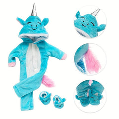 Plush Onesie Doll Outfit for American Girl Dolls