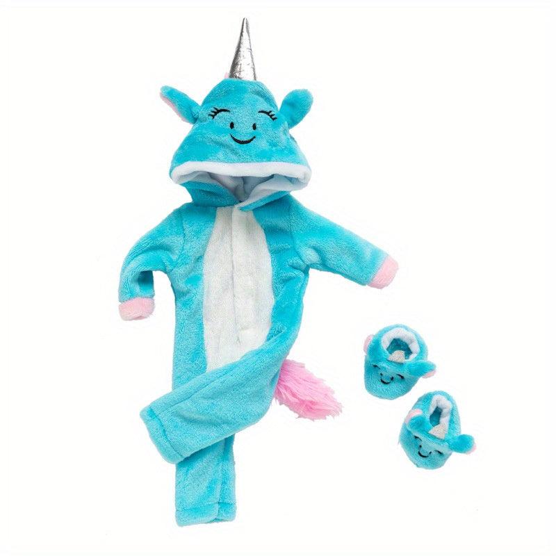 Plush Onesie Doll Outfit for American Girl Dolls