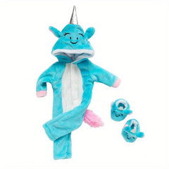Plush Onesie Doll Outfit for American Girl Dolls