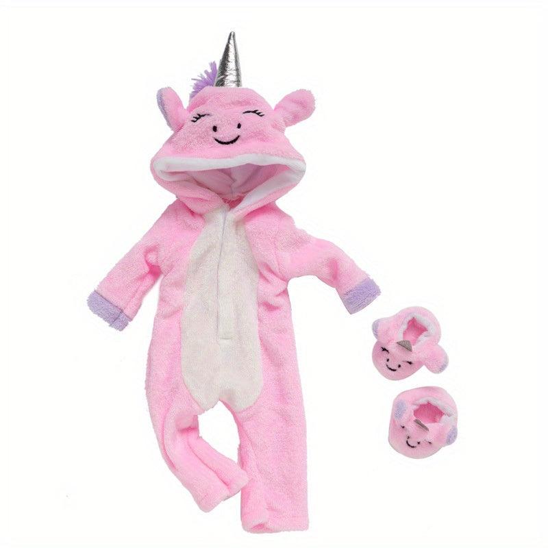 Plush Onesie Doll Outfit for American Girl Dolls