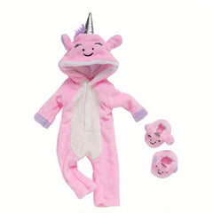 Plush Onesie Doll Outfit for American Girl Dolls