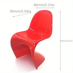 Mini Doll House Leisure Chair Scene Decoration