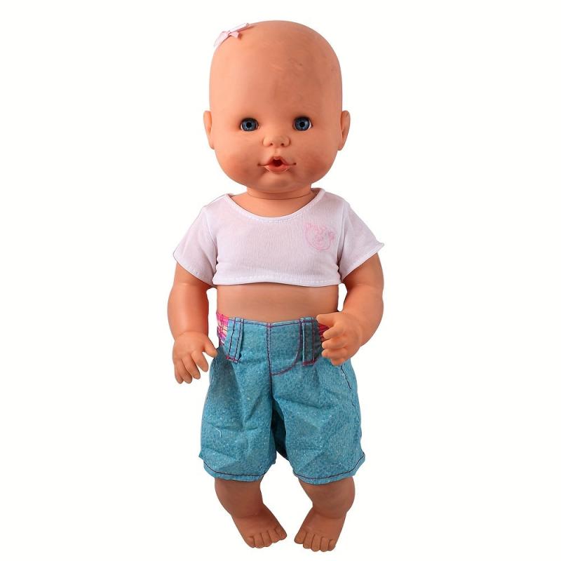 Bear Shirt Shorts Suit Doll Clothes Accessory