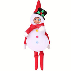 Christmas Clothes Christmas Tree Gingerbread Man Snowman Christmas Toy Doll