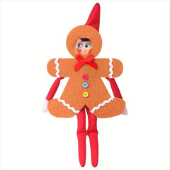 Christmas Clothes Christmas Tree Gingerbread Man Snowman Christmas Toy Doll