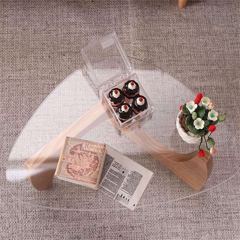 1:6 Dollhouse Coffee Table Tea Table Furniture Model Decor
