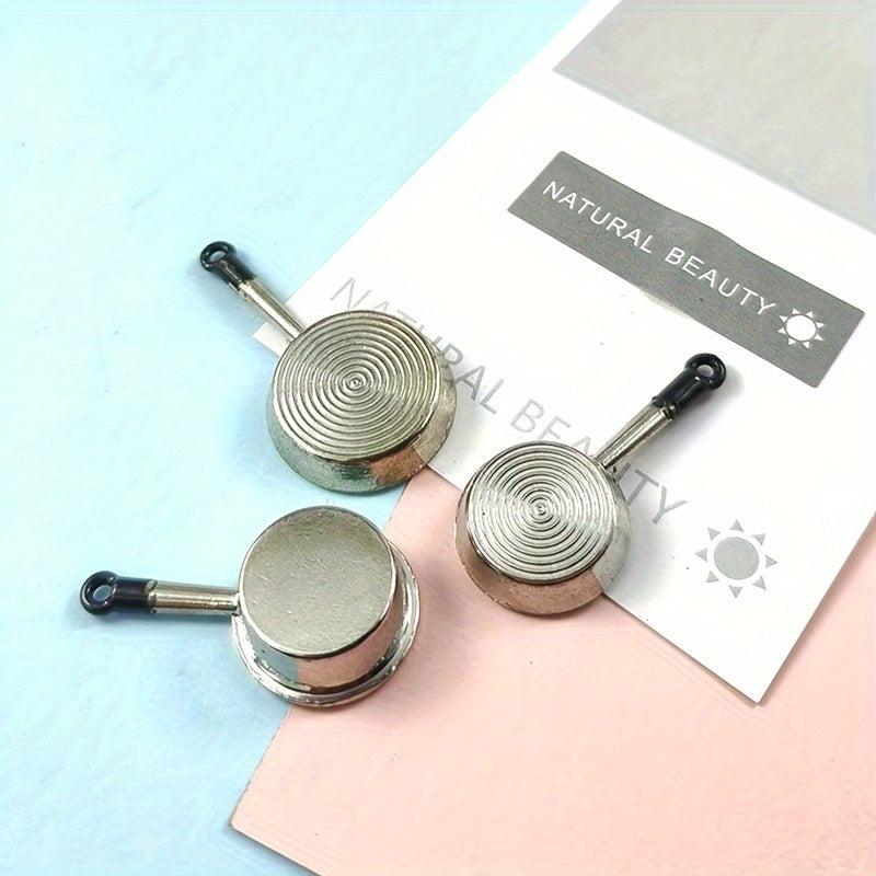 1:12 Dollhouse Soup Pot Pan Cookware Kitchen Decor Play House Toy