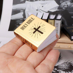 Mini Bible Book Model Toy For Bjd Blythe 1:6 Dollhouse Decor