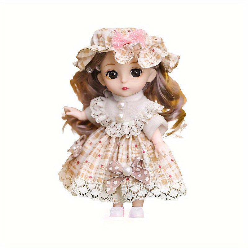 Christmas Dolls Gift Set - Movable Joint Educational Play Dolls