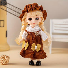Christmas Dolls Gift Set - Movable Joint Educational Play Dolls