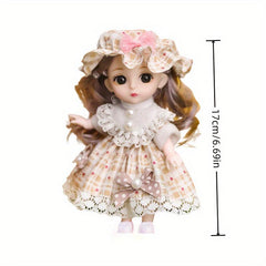 Christmas Dolls Gift Set - Movable Joint Educational Play Dolls