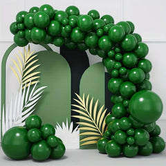 Dark Green Balloons Assortment for Garland Arch Decor