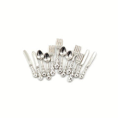 12pcs Kitchen Furniture Toys 1 12 Dollhouse Fork Soup Toy