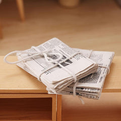 Food Toys Mini Newspapers Dollhouse Play House Models Ornaments
