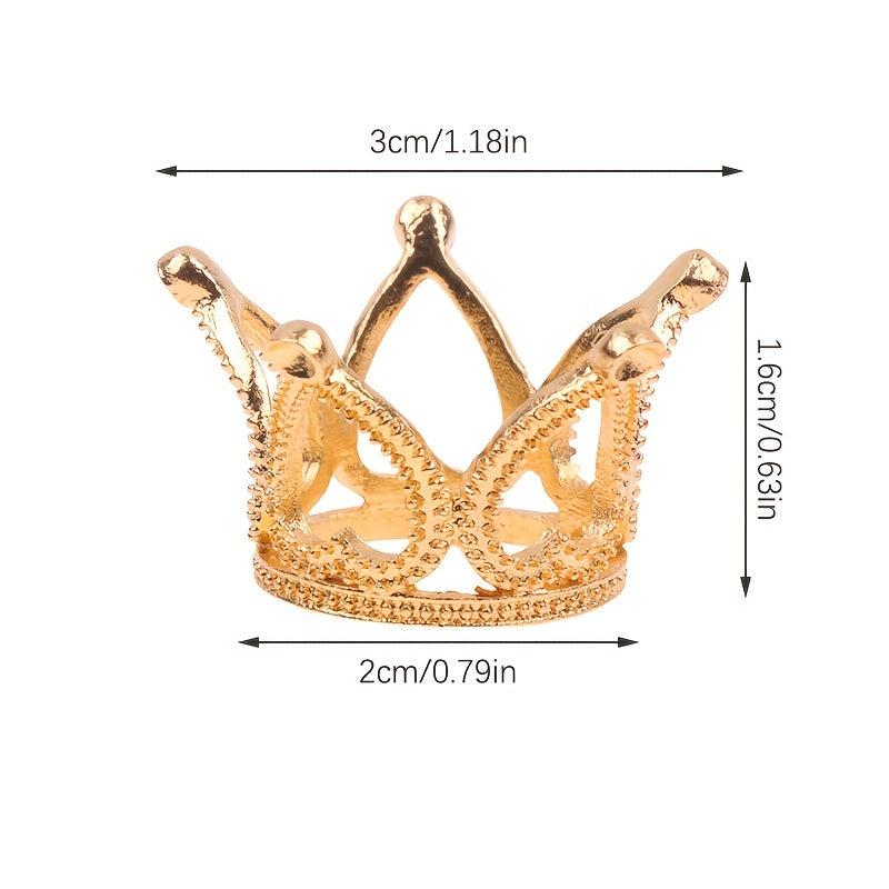 1pc Metal Crown Hair Accessories For 1 6 BJD Doll House Toy