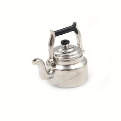 1:12 Dollhouse Mini Tea Kettle Pretend Play Furniture Toy