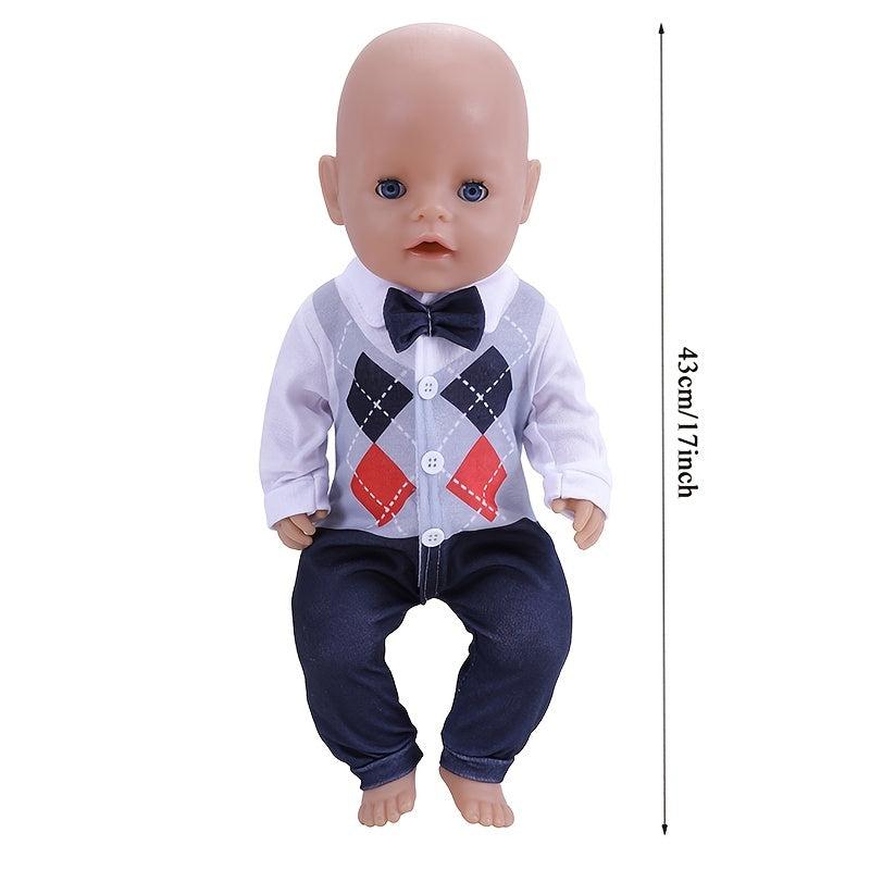 Gentleman Style Doll Clothes for 43-72cm Dolls - Holiday Gift