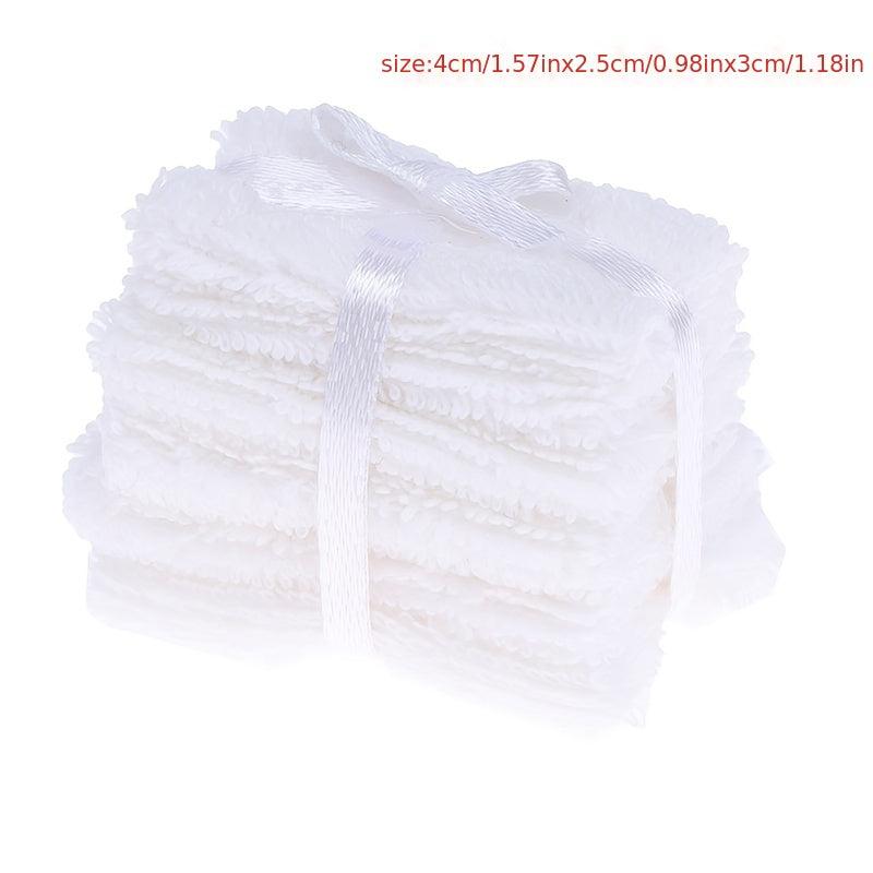 Dollhouse Simulation Fan Bathroom Towel Scene Decor