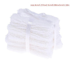 Dollhouse Simulation Fan Bathroom Towel Scene Decor