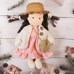 Artist Changing Cotton Doll Enhances Collection with Perfect Detail