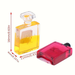 6pcs Dollhouse Furniture Perfume Bottles Decoration Toy Gift