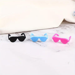 Mini Doll Sunglasses Sun Glasses Scene Decoration
