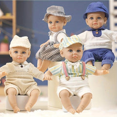 Realistic 56 Cm Reborn Baby Boy Doll Soft Skin Body DIY Toy