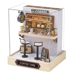 Sakura Noodle House DIY Doll House Kit with Furniture Wooden Crafts
