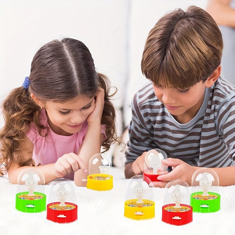 10pcs Mini Finger Basketball Shooting Game Parent-Child Interactive Table Game