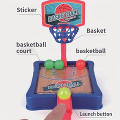 Mini Basketball Shooting Machine Toy for Kids