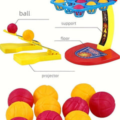 Kids Puzzle Basketball Shooting Toy Mini Basketball Machine