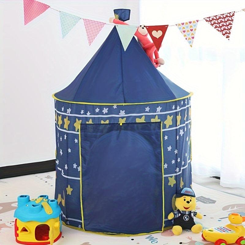 Kids Indoor Castle Play Tent Yurt Small House