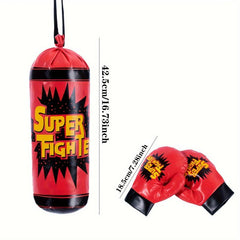 Boxing Gloves & Sandbag Set - Fill Sandbags Yourself