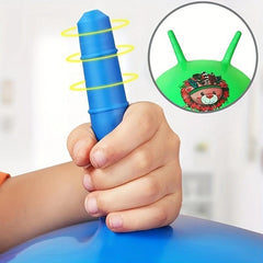 Bouncing Ball With Handle Kids Bouncy Jumping Balance Games Toys & Party Favors