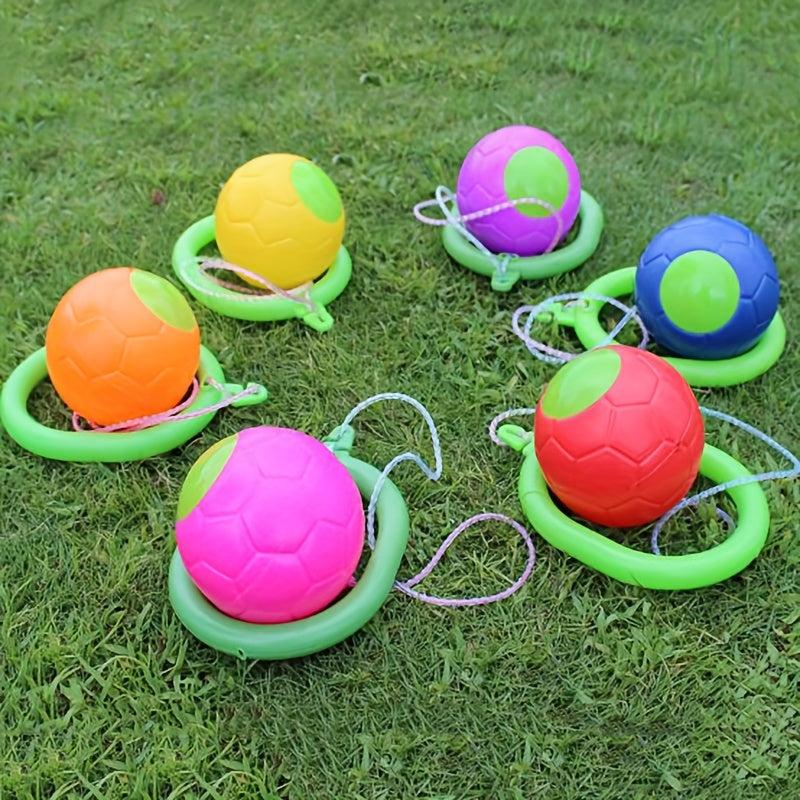 1pc Bungee Ball Jumping Ball Outdoor Swing Toy