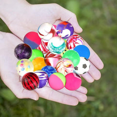 Small Bouncy Balls Mixed Party Bag Filler Room Decoration