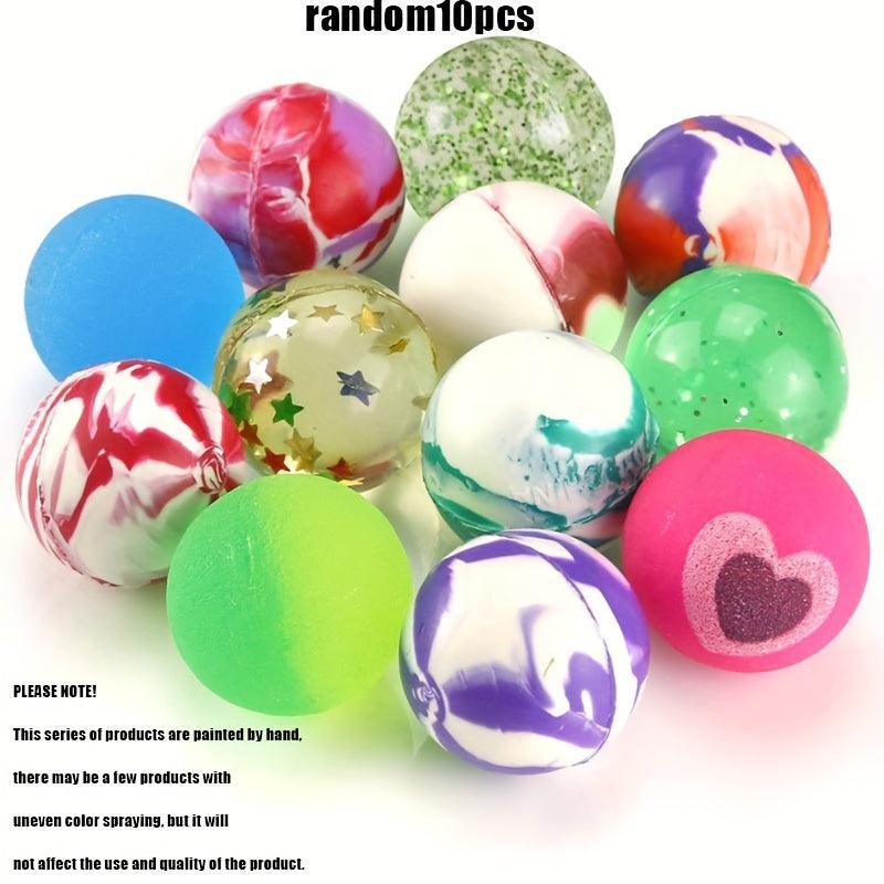Small Bouncy Balls Mixed Party Bag Filler Room Decoration