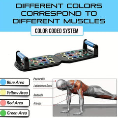 Multifunctional Folding Push up Board Toy For Home And Gym Workouts