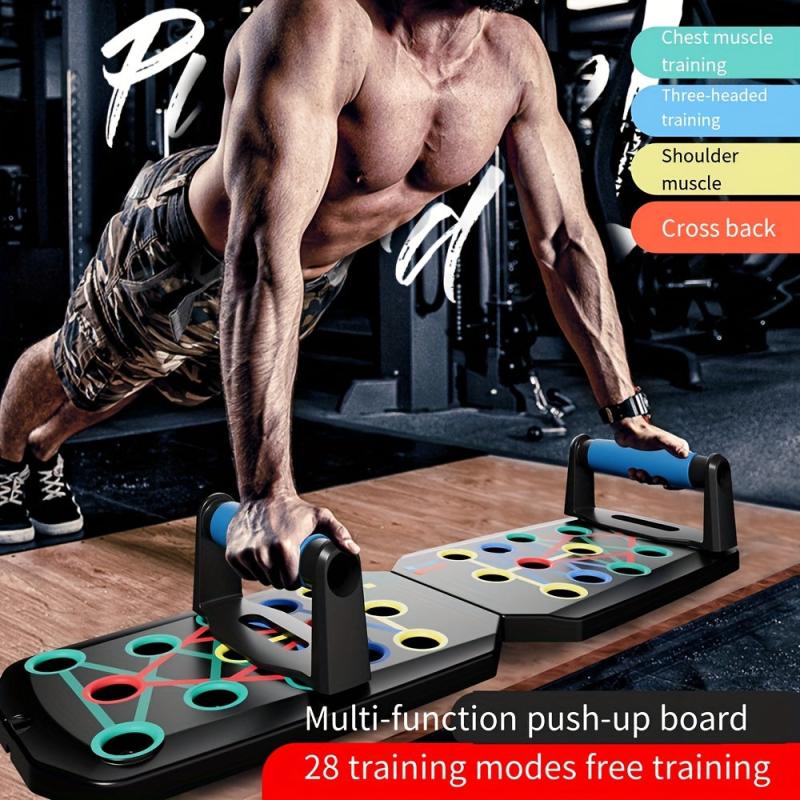 Multifunctional Folding Push up Board Toy For Home And Gym Workouts