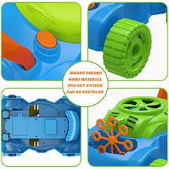 Toddler Bubble Lawn Mower Bubble Blower Summer Outdoor Toy