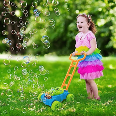 Toddler Bubble Lawn Mower Bubble Blower Summer Outdoor Toy