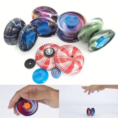 Metal Three Bearing Yo Yo Ball Upgraded Dazzling Speed