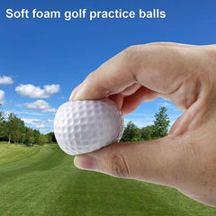 24pcs Foam Golf Practice Balls Realistic Feel And Flight Soft Training Balls