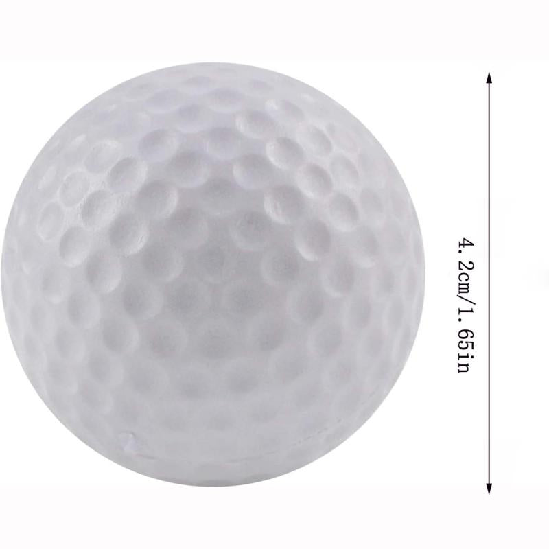 24pcs Foam Golf Practice Balls Realistic Feel And Flight Soft Training Balls