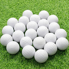 24pcs Foam Golf Practice Balls Realistic Feel And Flight Soft Training Balls