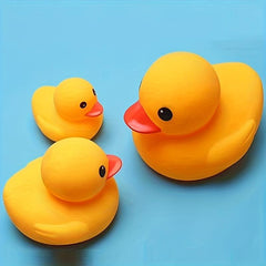 5pcs Duck Pinch Call Sound Small Yellow Duck Toy