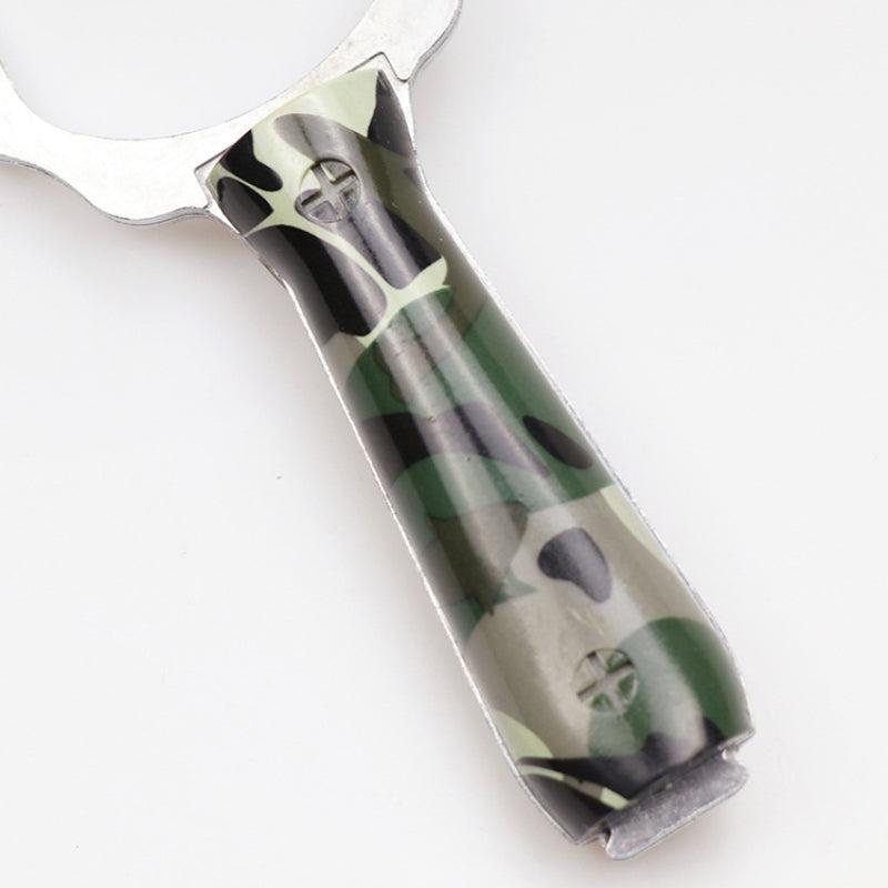 Camouflage Card Ball Slingshot Outdoor Shooting Heavy Duty Bomb Rack